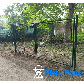 brána Pepe Zahradní brána dvoukřídlá FAB - 1250x3600mm