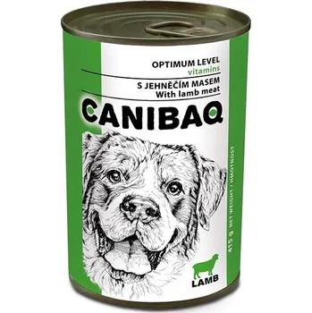 Krmivo pro psa Canibaq Classic Jehněčí 6 × 415 g