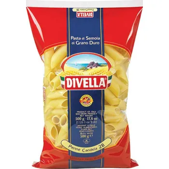 Těstoviny Divella Penne Candela No.28 500g
