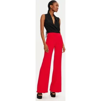 Pánské kalhoty Rinascimento Kalhoty z materiálu 1000769327263 Červená Regular Fit XL