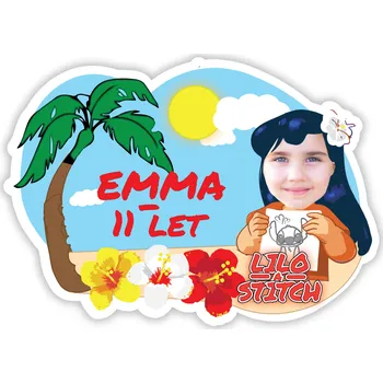 Party nádobí Personal Personalizovaná podložka pod tanier - Lilo a Stitch