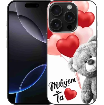 Pouzdro na mobilní telefon Gelový obal mmCase na iPhone 16 Pro - milujem Ťa sk
