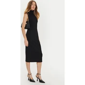 Dámské šaty TWINSET Úpletové šaty 242TF3030 Černá Slim Fit XS