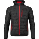 Pánská hybridní bunda Etape CRUX ULTRA 2XL Černá, Červená