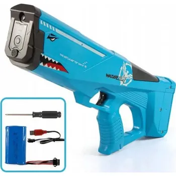 iMex Toys Elektrická vodní pistole Shark modrá