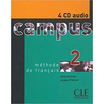 Francouzský jazyk Campus 2: CD audio classe (4) - Jacky Girardet