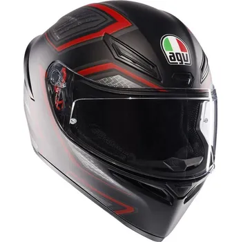 Helma na motorku AGV přilba K-1 S Sling matt black/red - 2XL