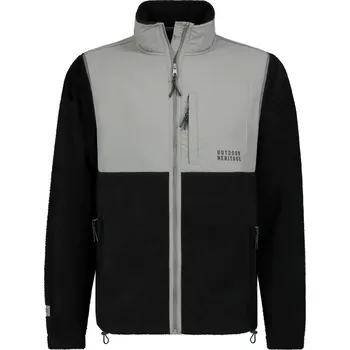 Pánská mikina Fleecová Bunda z Sublevel - Pánská, flísová mikina - Muži - černá