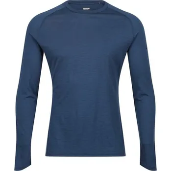 Pánské tričko INOV8 MERINO LONG SLEEVE T-SHIRT M navy tmavě modrá XL