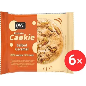 QNT Protein Cookie 6 x 60g, Salted Caramel