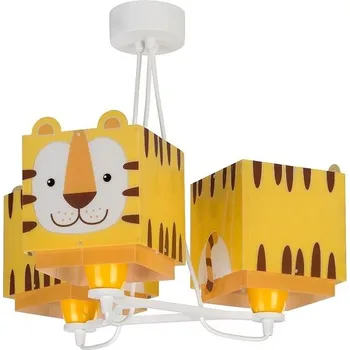 Žárovka Dalber 64567 - Dětský lustr LITTLE TIGER 3xE27/60W/230V
