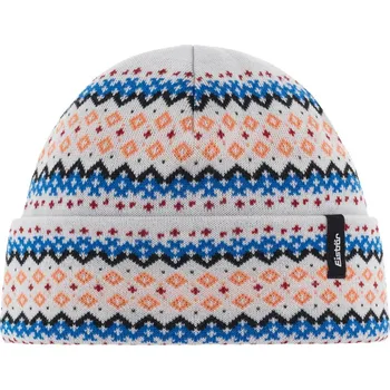 Čepice Zimní čepice EISBÄR North MÜ RL milk-burgund-m.blau-schw-coral