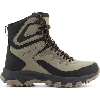 Pánská zimní obuv Pánská zimní obuv ALPINE PRO TRAUN 44 Khaki, Černá