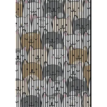 akustický panel Designový akustický panel DIGI06U 1693x19x2400mm