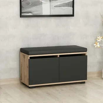 Botník Botník DRAGO 42x80 cm černá/ořech