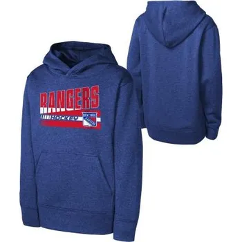 Chlapecká mikina Outerstuff Dětská mikina New York Rangers NHL Best Draft Pick Ultra Flc Hd Velikost: Dětské XL (13 - 15 let)