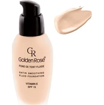 Make-up Golden Rose Satin Smoothing Fluid Foundation 34ml Odstín: Satin Smoothing Fluid Foundation 27