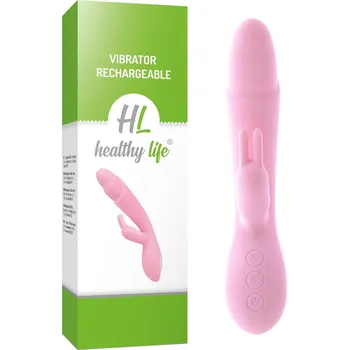 Vibrátor Duální vibrátor - Leonardo růžová