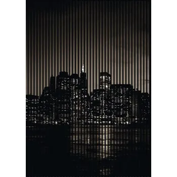 akustický panel Designový akustický panel DIGI02X 19x1693x2400 mm