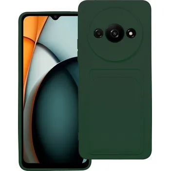 Pouzdro na mobilní telefon Pouzdro Card Case Xiaomi Redmi A3 4G Zelené