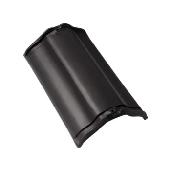 BRAMAC Hřebenáč vyrovnávací drážkový HO bez hrdla engoba antracitová