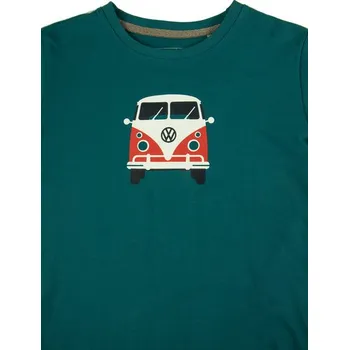 VW Collection Dětské tričko "Bulli Front" VW, 100 % bavlna, různé barvy Varianta: Dětské tričko 92 - 98, modré