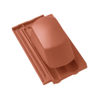 BRAMAC Taška průchozí pro sanitární odvětrání Granát 13 engoba měděná