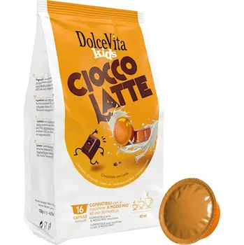 Dolce Vita | Ciocco Latte - Počet kapslí pro Lavazza A Modo Mio: 16