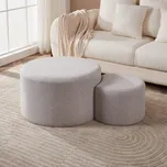 Eglo 424131 - SADA 2x Taburet MAHALEVONA pr. 45,5/70 cm šedá