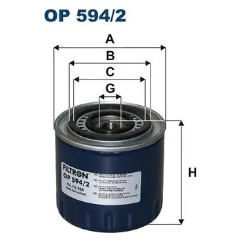 Auto-moto Olejový filtr FILTRON OP 594/2