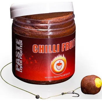 Návnadová pasta SPORTCARP Obalovací pasta Boilie Paste Chilli Fruit (SPORTCARP Obalovací pasta Chilli Fruit)