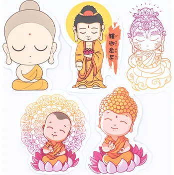 samolepka Milujeme Kameny Buddha III. - sada samolepek SAM46 451441