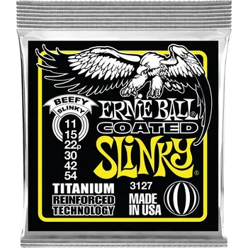 Příslušenství pro strunný nástroj Ernie Ball 3127 Titanium Beefy Slinky + prodloužená záruka 3 roky
