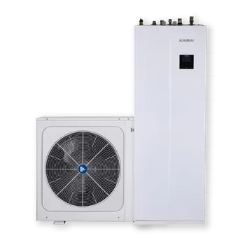 Tepelné čerpadlo Tepelná čerpadla s integrovaným zásobníkem Hydrosplit KAISAI R32 A++ Arctic KHA + KMK 6-16kW Výkon: KMK-190L-100RY1 + KHA-08RY1-B s integrovaným zásobníkem 190 L - výkon 8 kW