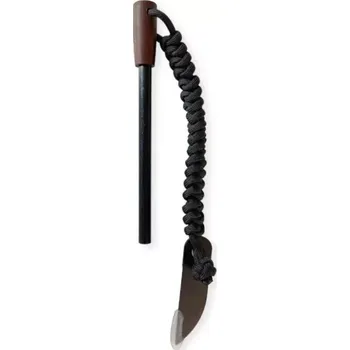 Podpalovač PK Křesadlo L s rukojetí LIGNAMON 35 mm, paracordem a škrtadlem knife