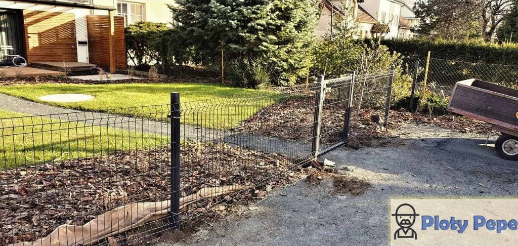 Plotový dílec 3D Zn.+PVC LIGHT ANTRACIT 1030x2500mm