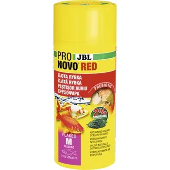 Krmivo pro rybičky Krmivo JBL ProNovo Red Flakes M 250 ml