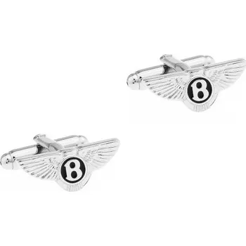 Manžetový knoflíček Manžetové knoflíčky s motivem Bentley Stříbrná
