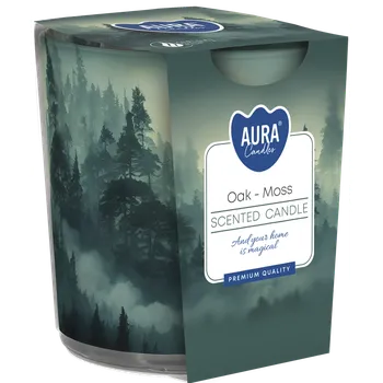 Svíčka Aura Vonná svíčka ve skle - Oak Moss Doba hoření: 22 h