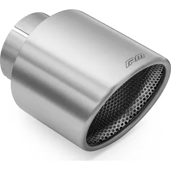 Zadní díl výfuku RM Motors koncovka z nerezové oceli KSZS/DP 101 mm, přívod 63,5 mm