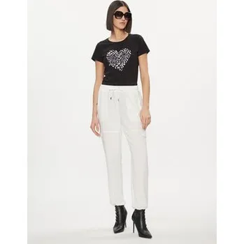 Dámské kalhoty Liu Jo Kalhoty z materiálu TA4059 T3784 Écru Relaxed Fit L