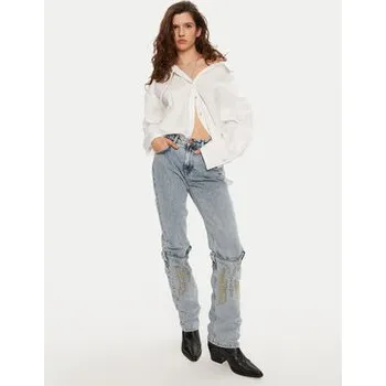 Pánské džíny One Teaspoon Jeansy 26712 Modrá Straight Fit 26