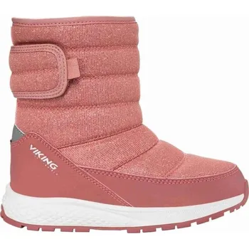 Chlapecká zimní obuv Dětská zimní obuv VIKING BY NORWAY EQUIP PULL-ON WARM WP 2V 32 Růžová, Bílá