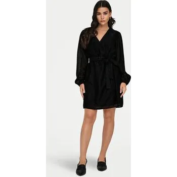 Dámské šaty JDY Koktejlové šaty Roxy 15335628 Černá Regular Fit XS