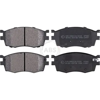 Brzdová destička Sada brzdových destiček, kotoučová brzda A.B.S. 37520
