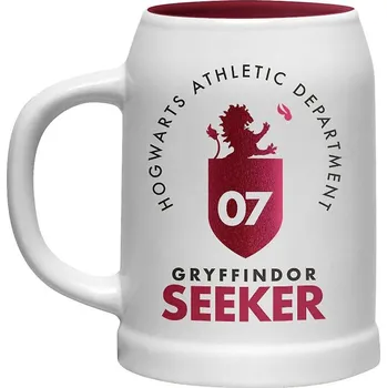 Keramický džbán na pivo Harry Potter Nebelvír 600ml