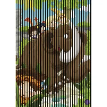 akustický panel Designový akustický panel DIGI06V 1693x19x2400mm