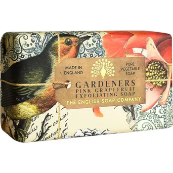 Mýdlo English Soap Company ESC - Přírodní tuhé mýdlo Růžový grapefruit & Broskev - 190 g