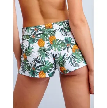 Dámské plavky Banana Moon Plážové šortky PALMSPRING Bílá S