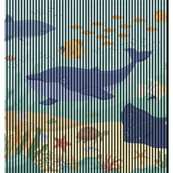 akustický panel Designový akustický panel DIGI06S 2253x19x2400mm